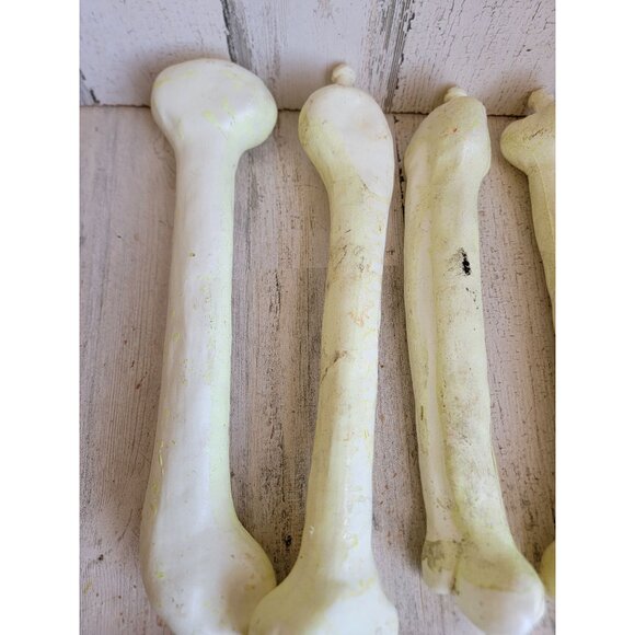 Vintage glow dark bones hand arm set Halloween home decor unique - Picture 7 of 13